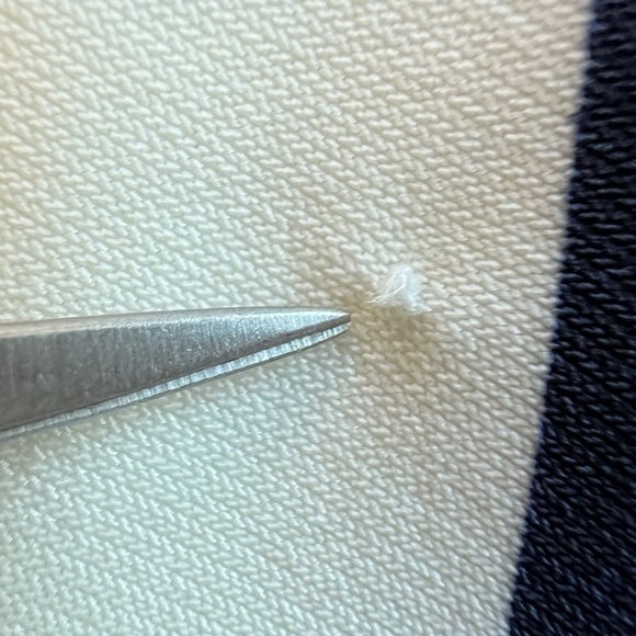 Ralph Lauren Blue and White Stripe Sleeveless Asymmetrical Dress Size 6 - Picture 14 of 15